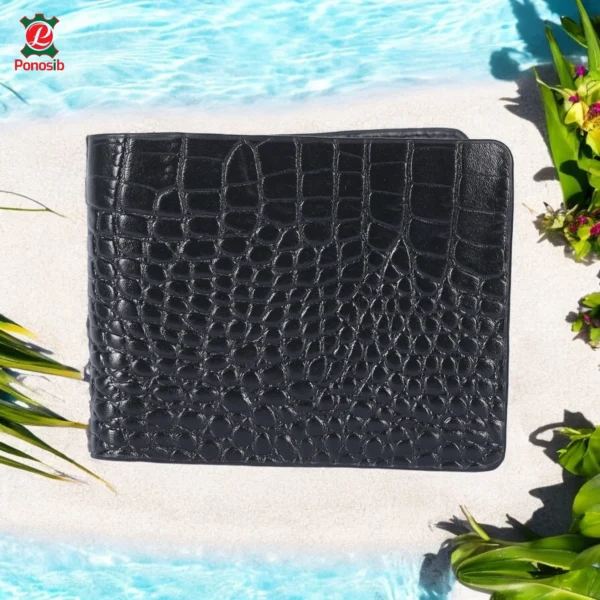 Short leather wallet 2