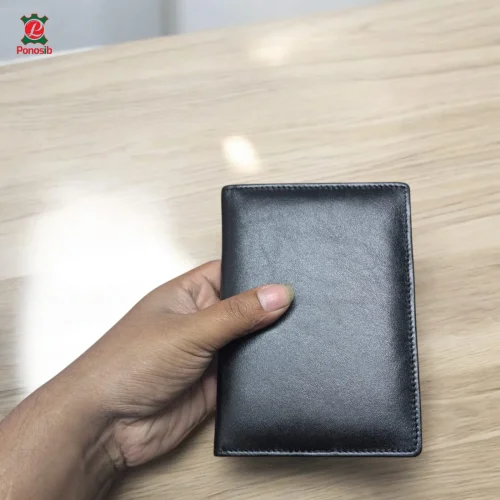 Custom Travel Rfid Genuine Leather Security Gift Card Holder Cover Case Passport Holders Bag Cover